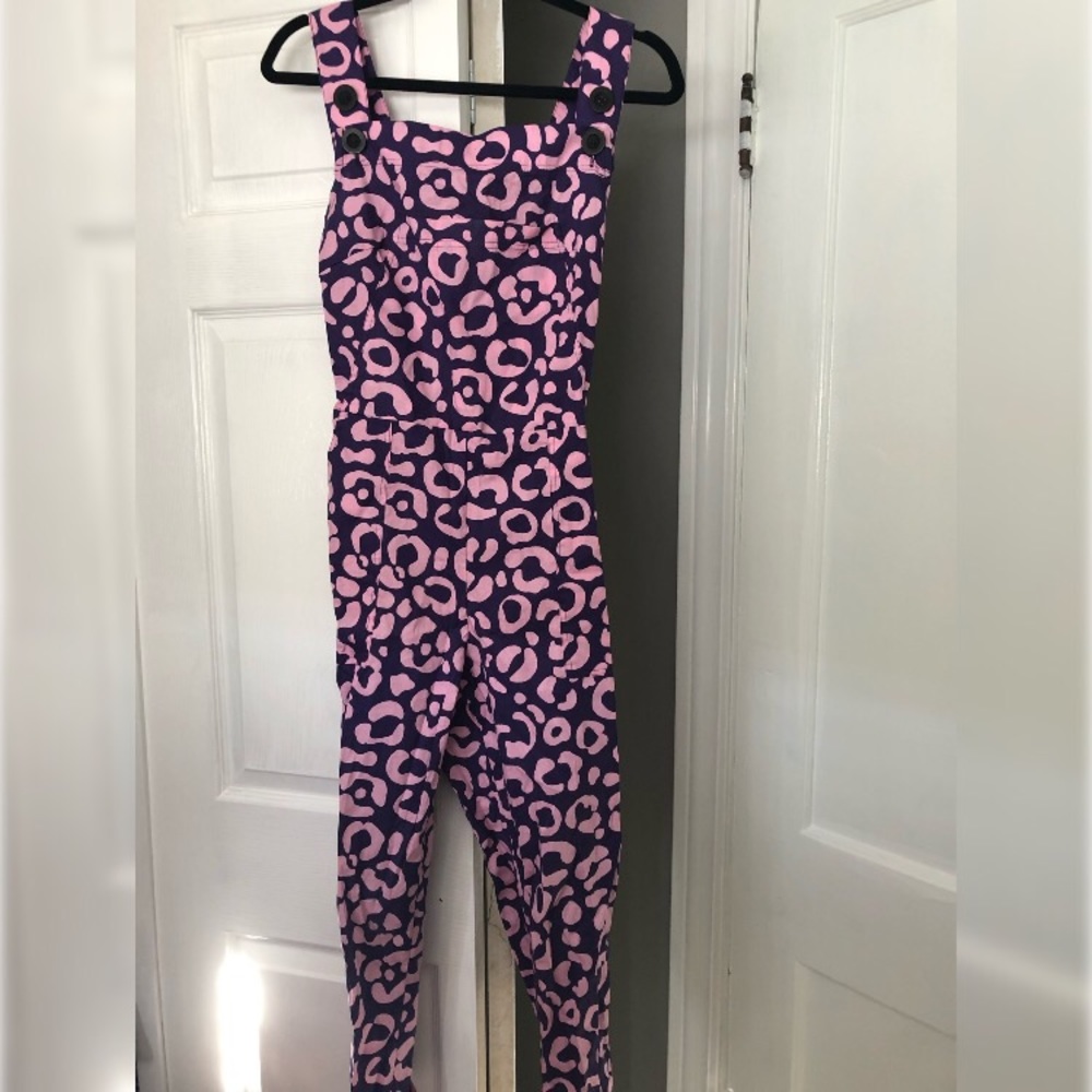 Small Nooworks cheetah overalls